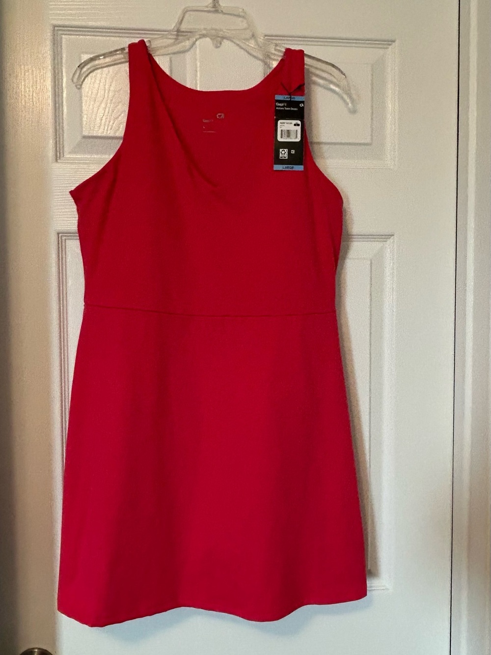 GAP Bright Red Sleeveless Mini Dress